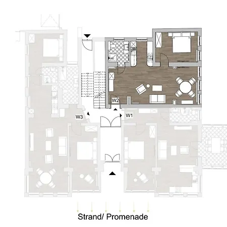 Seeblick Usedomer Apartamento *